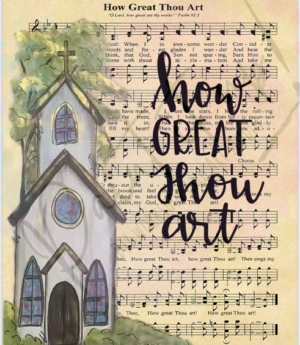 How Great Thou Ar - piano